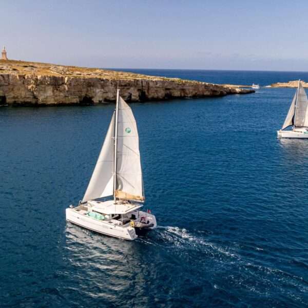 Charter Sailing Adventure: Cruising and Chartering a Catamaran from Sliema to Valletta’s Grand Harbour